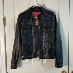 Beautiful pleather jacket